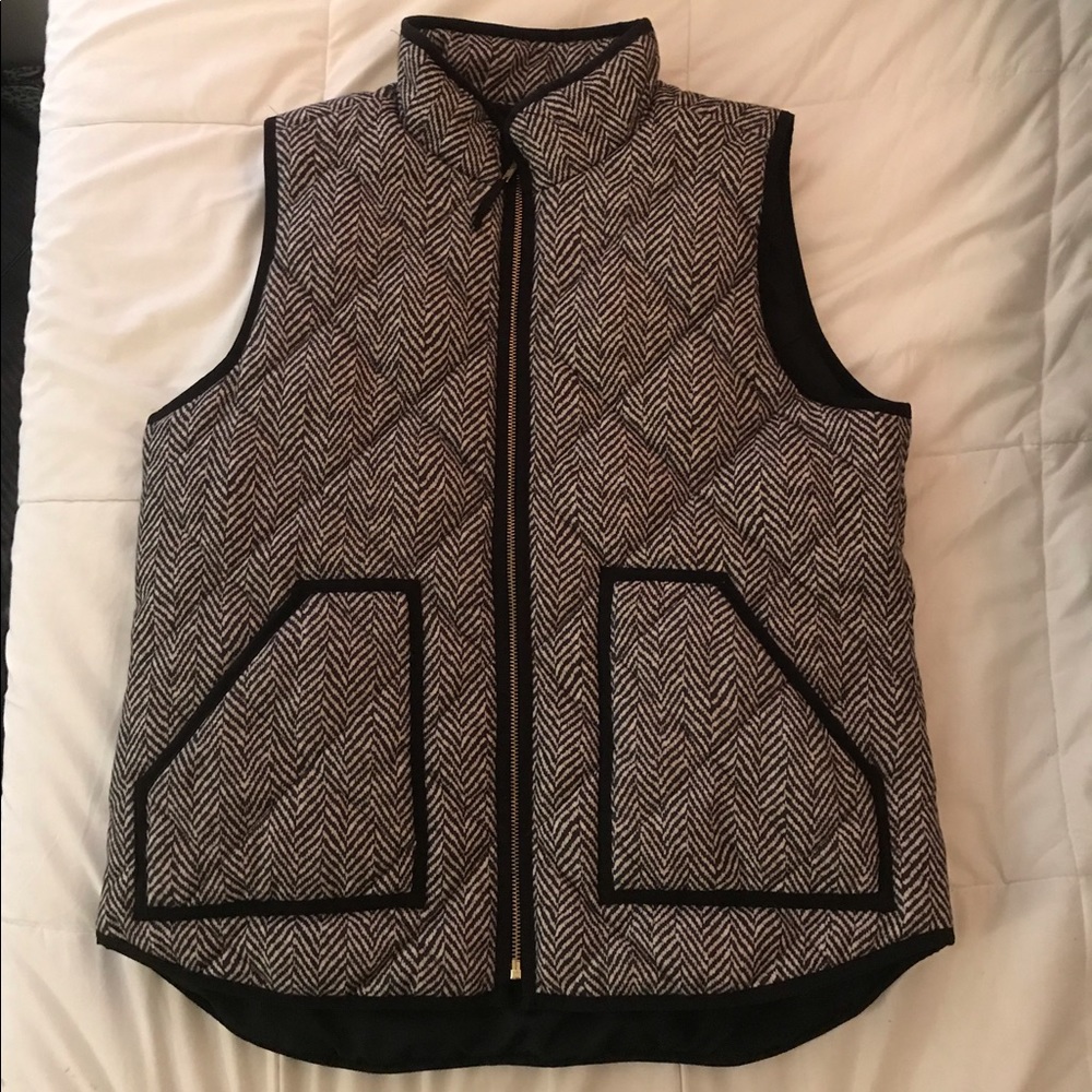 Herringbone J. Crew Vest
